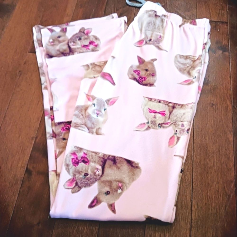 Betsey Johnson Bunny Pajama pants